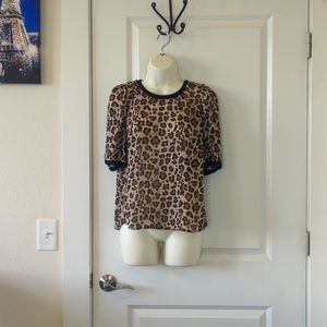 A New Day Cheetah Print Top